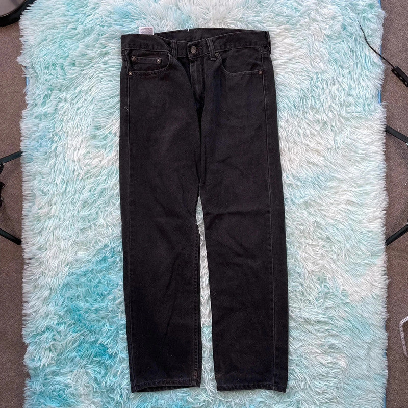Vintage Black Levi’s 505 Jeans Straight Leg - 32W 30L