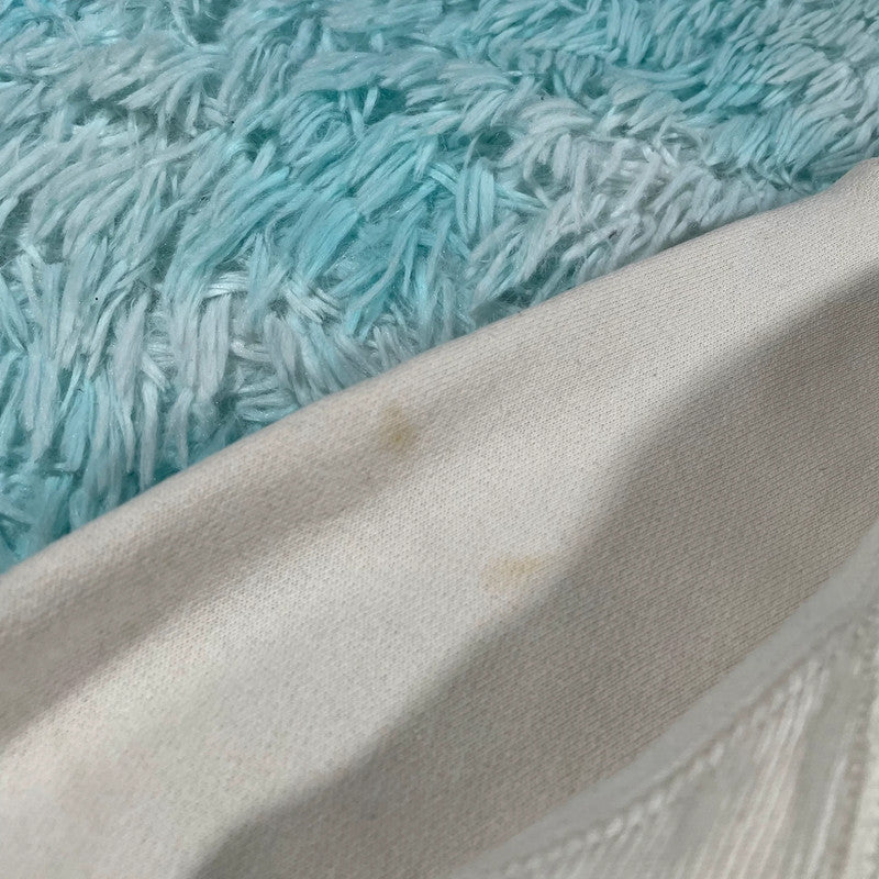 White Champion Reverse Weave Hoodie Plain - Small