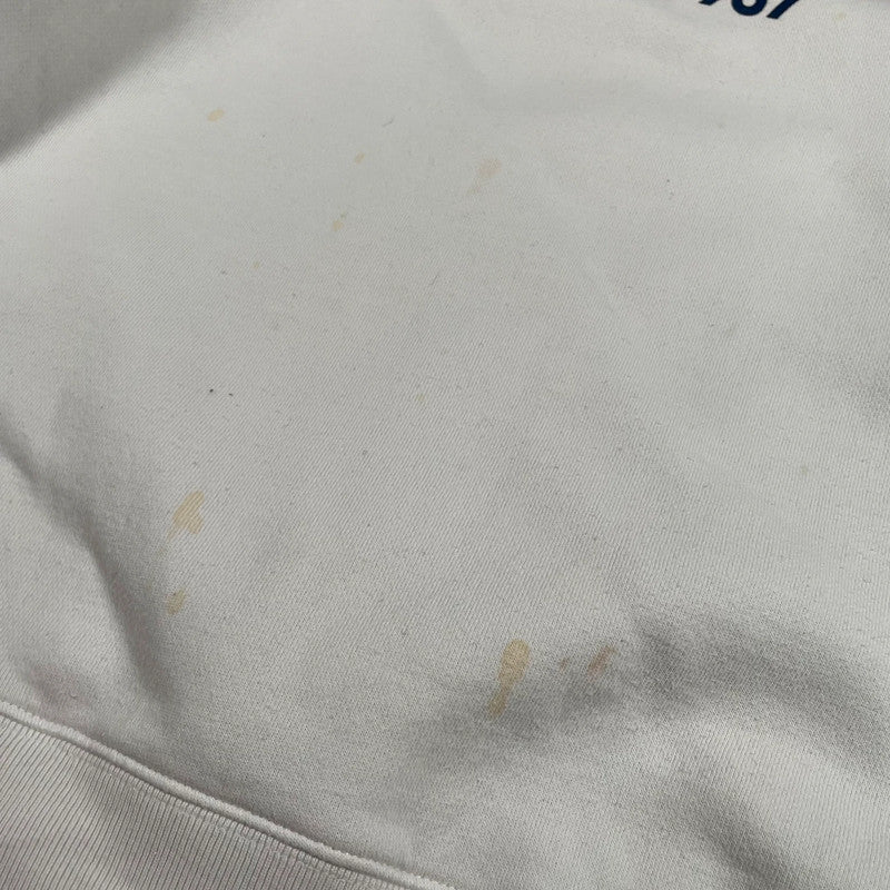 White Ralph Lauren Polo Jeans Sweatshirt Spellout - Large