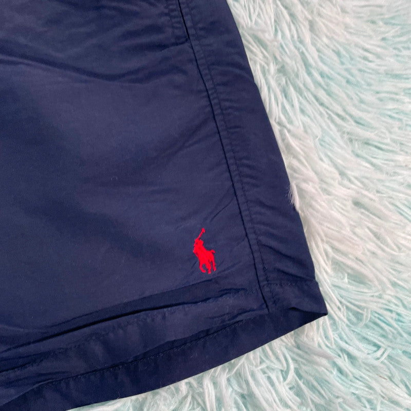 Navy Polo Ralph Lauren Swim Shorts - Medium