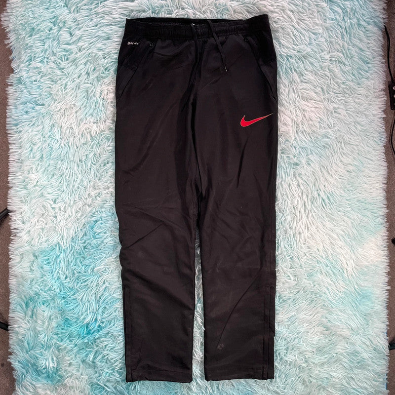 Black Nike Tracksuit Bottoms - Small