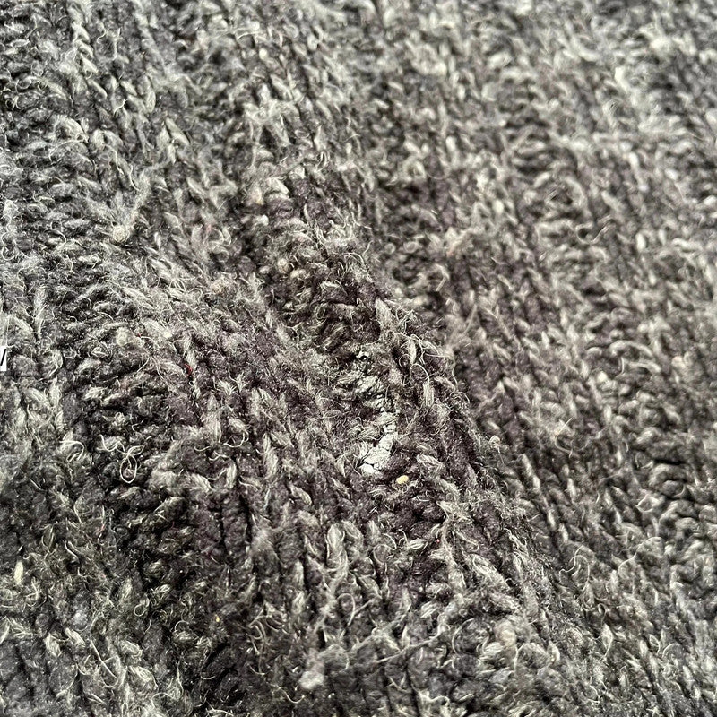 Vintage 90s Grey Chunky Knitted Jumper - Medium