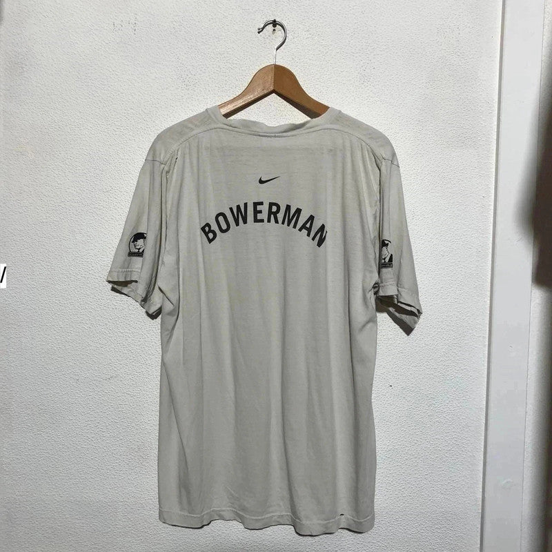 Vintage 90s White Nike Bowerman Tribute T Shirt - XL