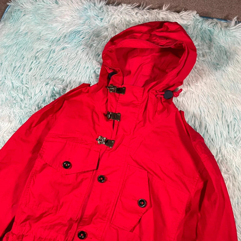 Red Polo Ralph Lauren Sailing Jacket - Medium