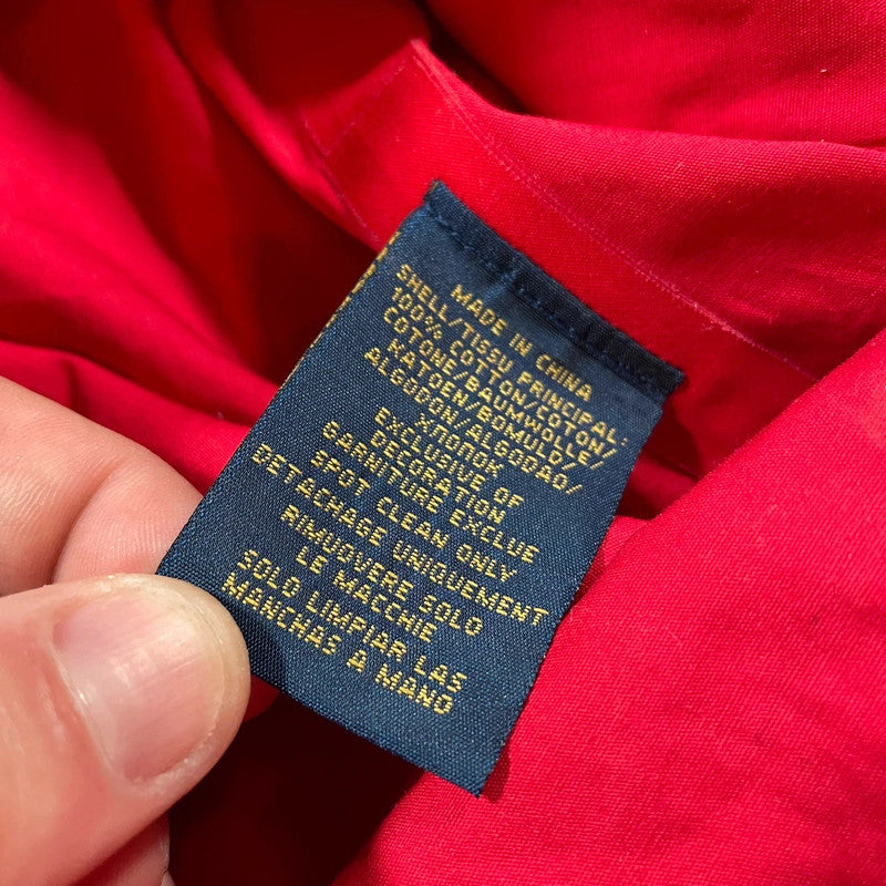 Red Polo Ralph Lauren Sailing Jacket - Medium