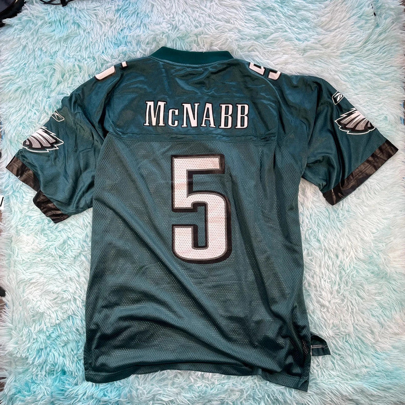 Vintage Philadelphia Eagles Donovan Mcnabb Jersey Reebok - Large
