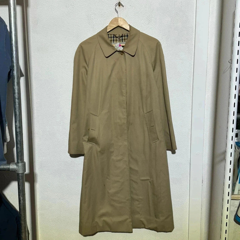 Beige Aquascutum Trench Coat Hauscheck - Small