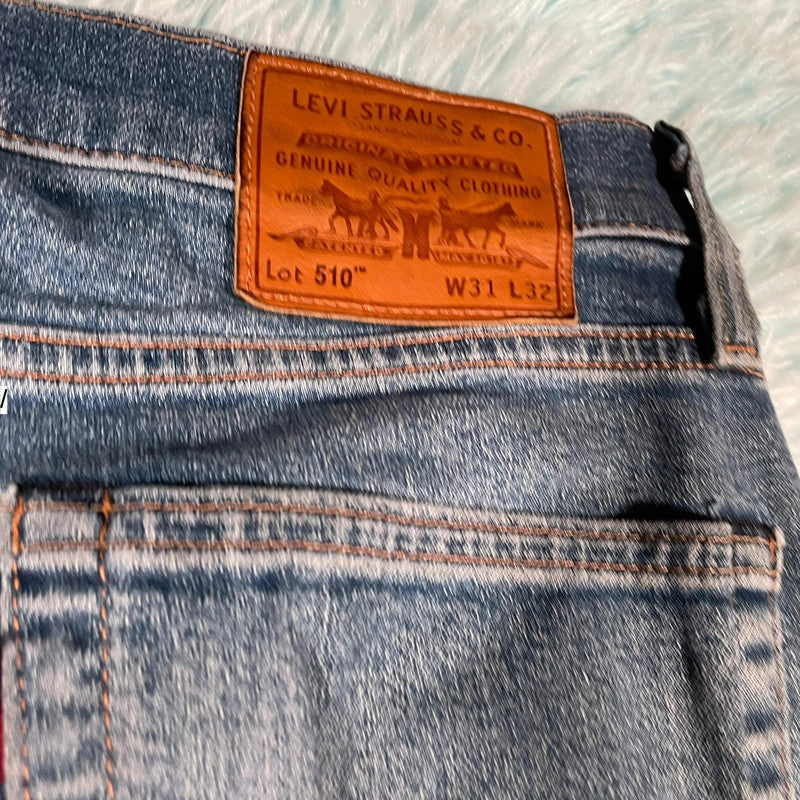 Blue Levi’s 510 Premium Jeans Slim Fit - W31 L32
