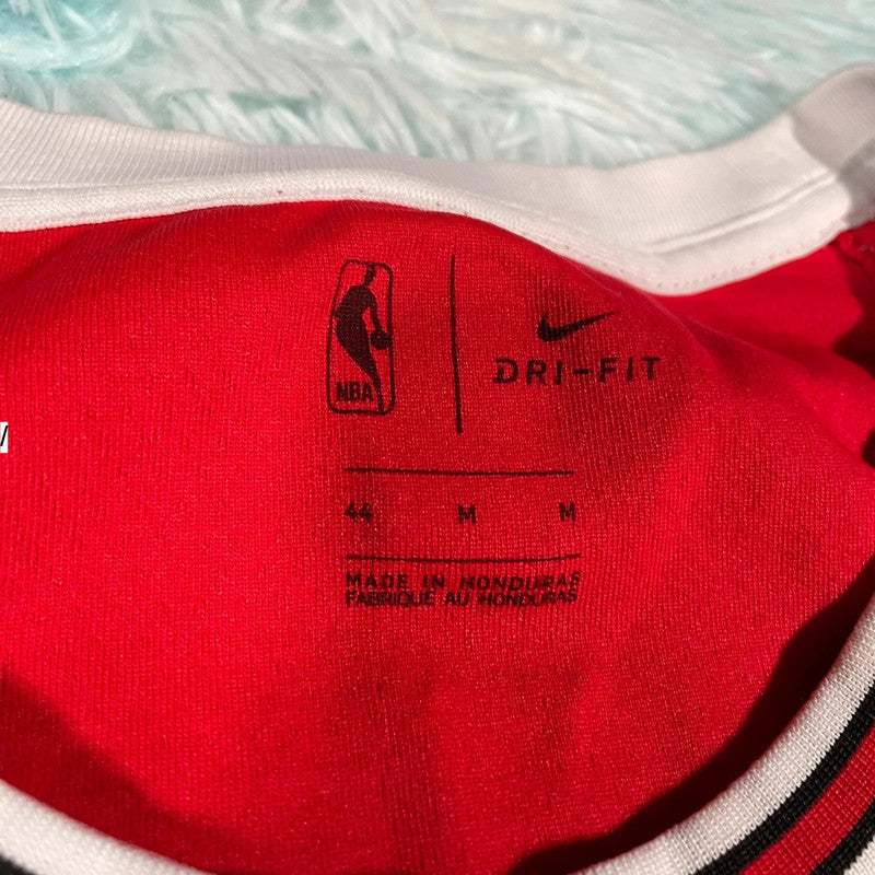 Red Chicago Bulls NBA Basketball Jersey Nike Levine - Medium