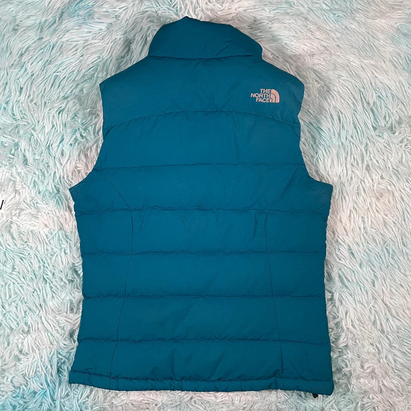 Blue Yhe North Face Gilet Jacket 700 Down Puffer - XS