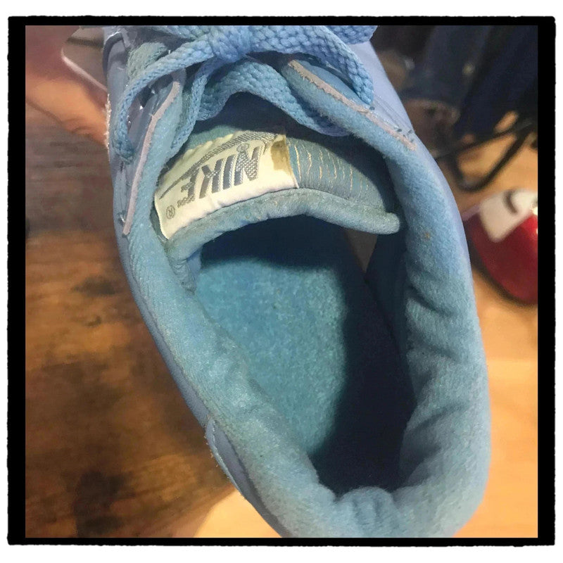 Deadstock 1980s 1986 Blue Nike Cheer Tennis Trainers - US10