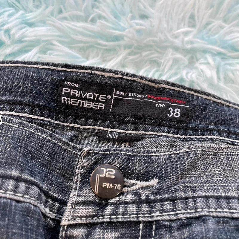 Vintage 00s Jean Shorts Denim Jorts - 38W