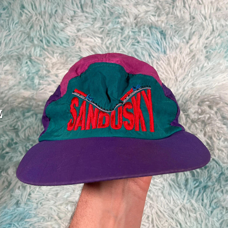 Vintage 80s Sandusky Cap Theme Park