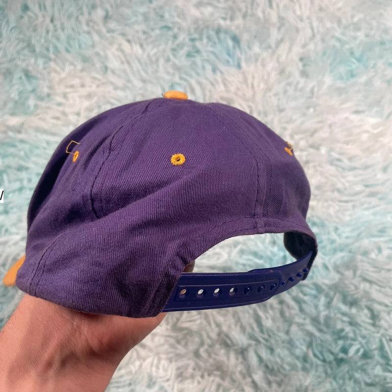 Vintage 90s Purple Minnesota Vikings NFL Cap
