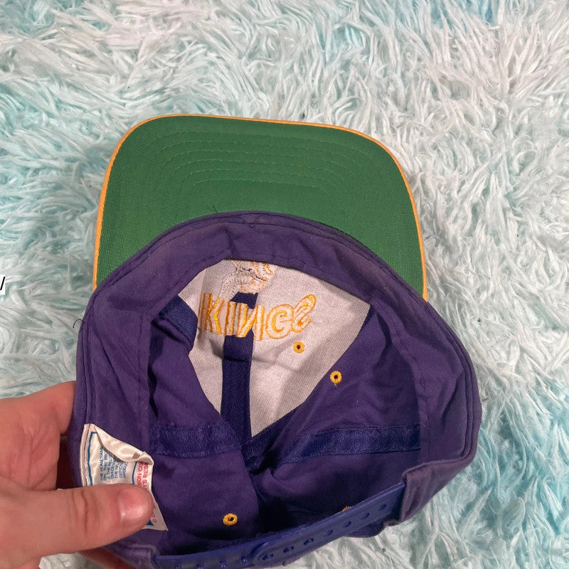 Vintage 90s Purple Minnesota Vikings NFL Cap