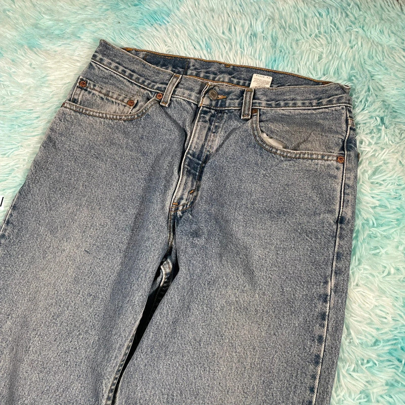 Vintage 90s Levi’s 550 Jeans Baggy Straight Leg - W34 L29