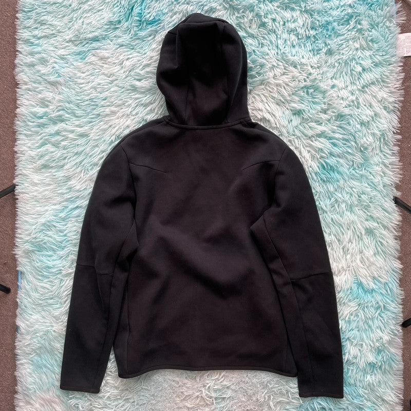 Black Nike Tech Fleece Hoodie - Medium