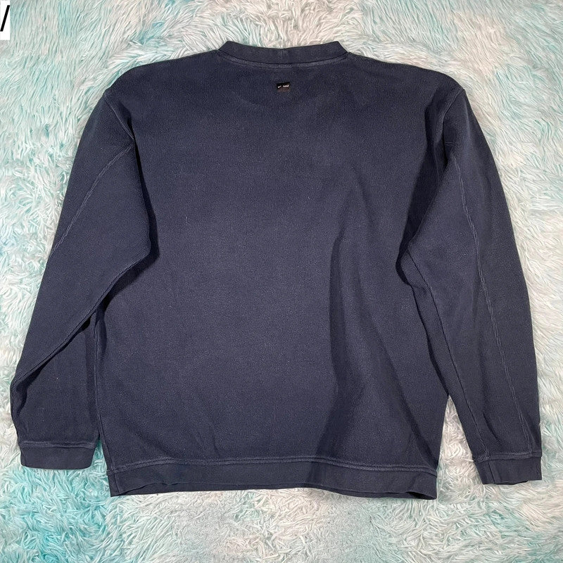 Vintage 00s Navy Nike Sweatshirt - XL