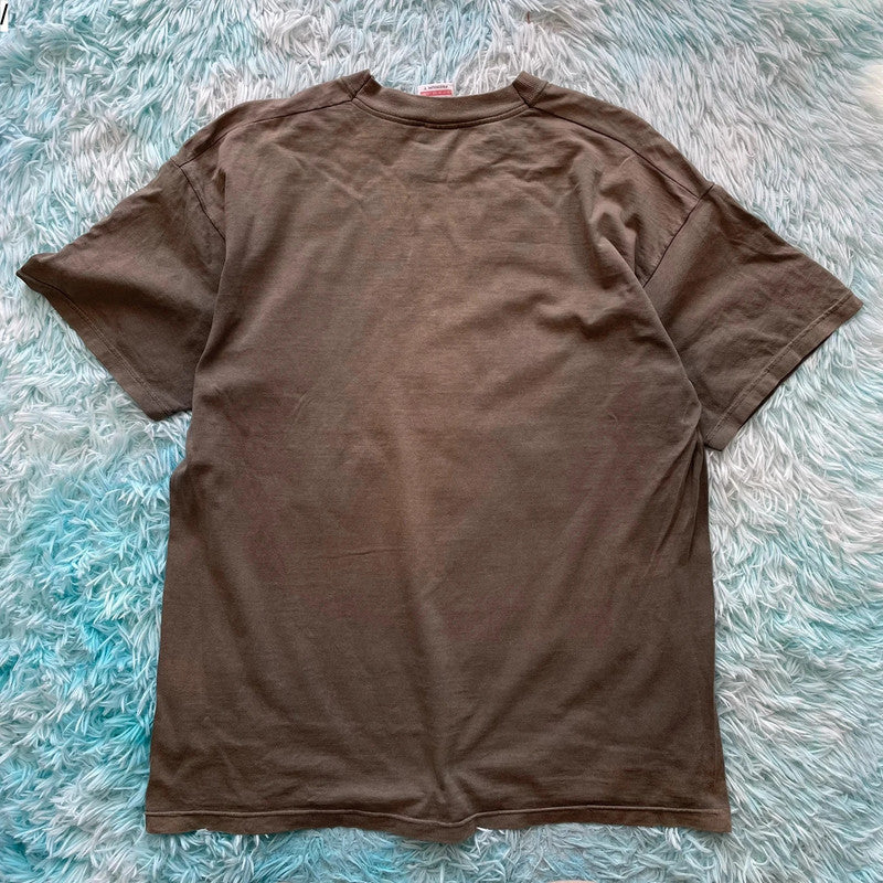 Vintage 90s Khaki Celtic Herron Knot Graphic T Shirt - XL