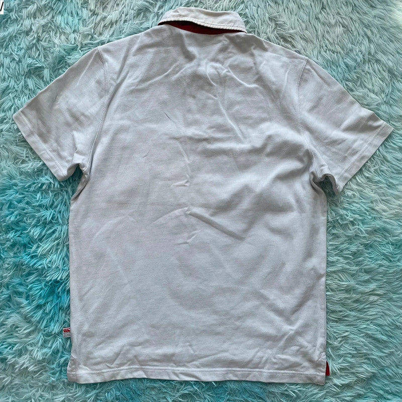White England Rugby Shirt Canterbury - Large