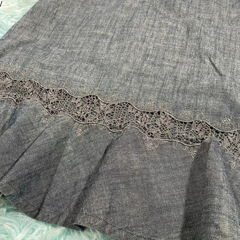 Vintage Y2K Next Denim Skirt - UK14
