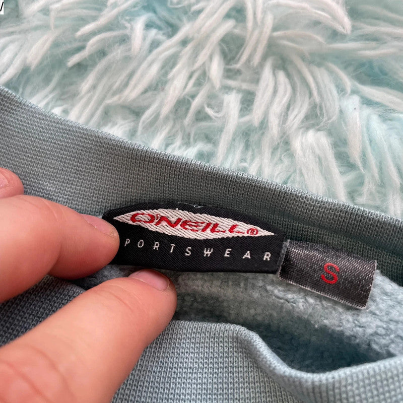 Vintage 90s Baby Blue O’Neill Graphic Sweatshirt - Small