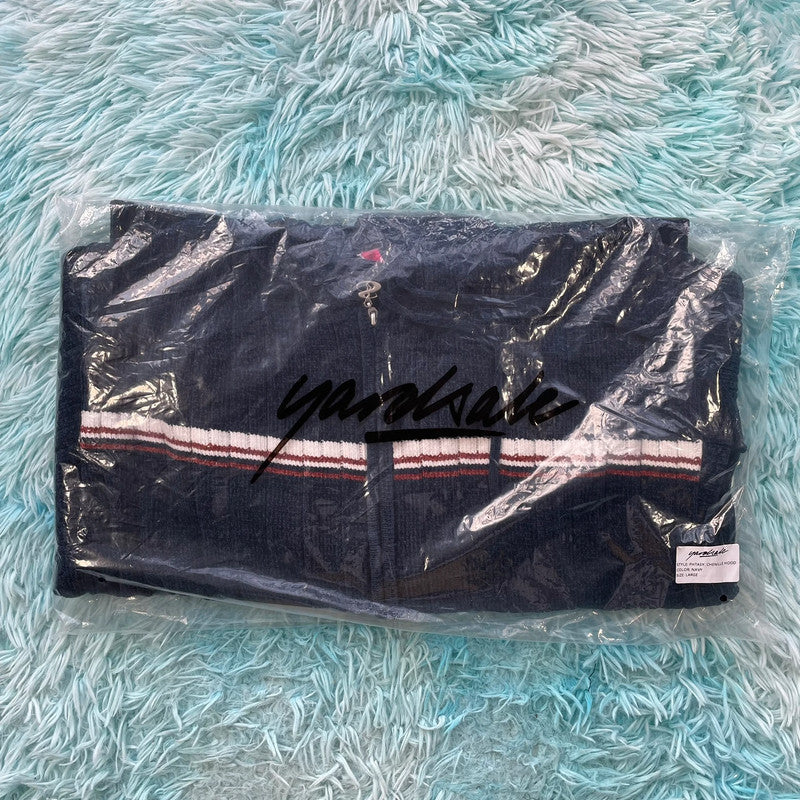 BNWT Navy Yardsale Knitted Jumper Hoodie - Large