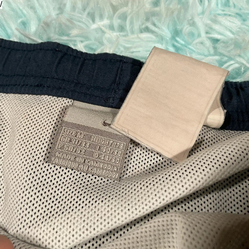 Vintage 00s Navy Nike Swim Shorts - Medium