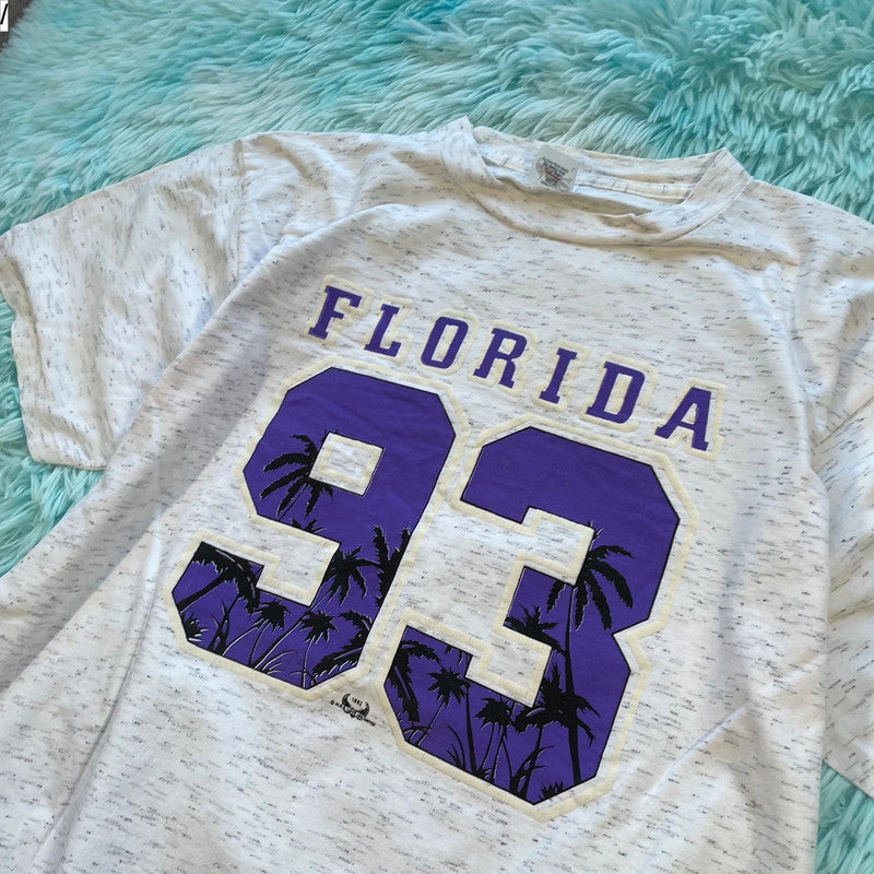 Vintage 90s 1993 Florida graphic T Shirt - large