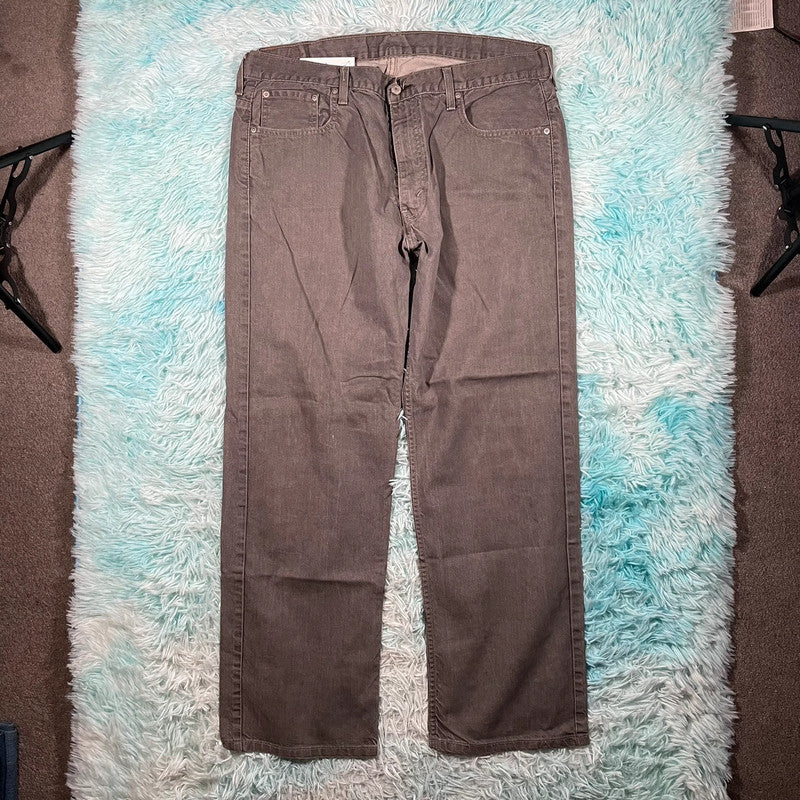 Vintage Grey Levi’s Jeans 569 Wide Leg - 38W 34L