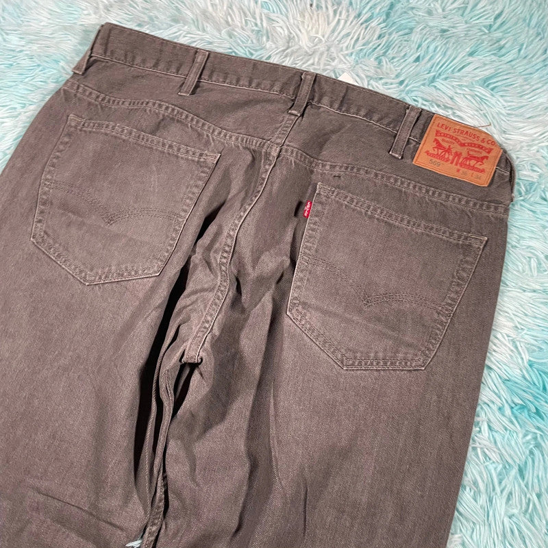Vintage Grey Levi’s Jeans 569 Wide Leg - 38W 34L