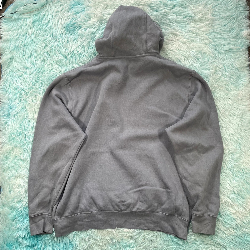 Ocean Blue Nike Hoodie Plain - Large