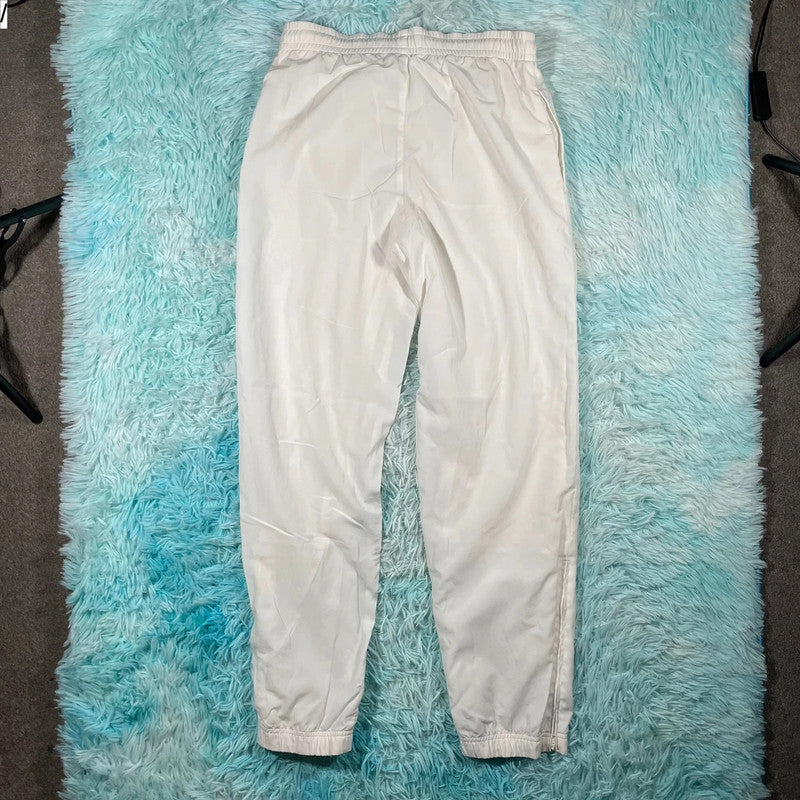 Vintage 90s White Sergio Tacchini Tracksuit Bottoms - Medium