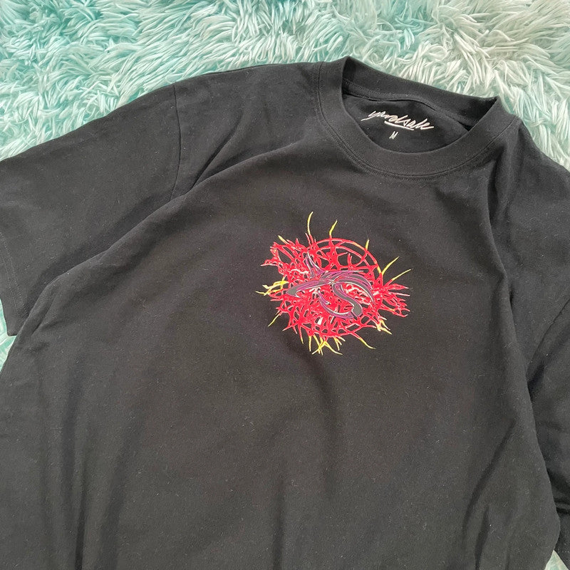 Black Yardsale Graphic T Shirt - Medium