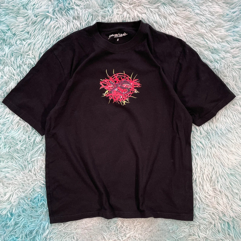 Black Yardsale Graphic T Shirt - Medium