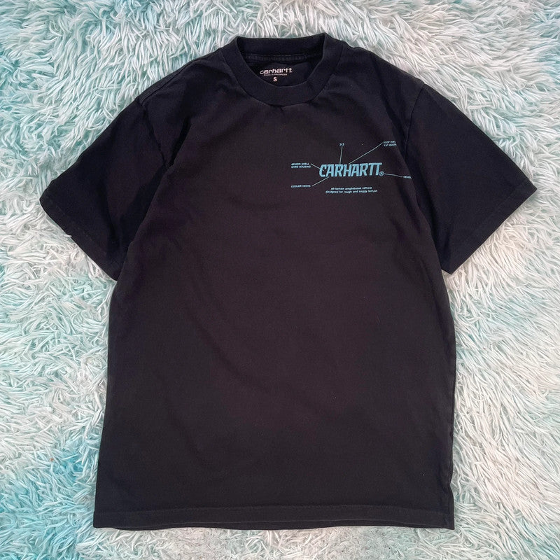 Black Carhartt Graphic T Shirt - Small