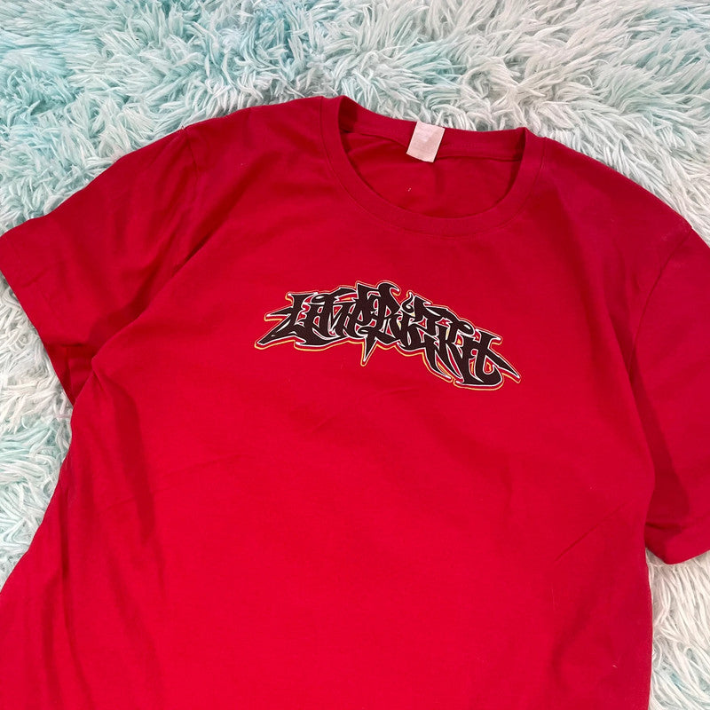Red Limp Bizkit T Shirt - Medium
