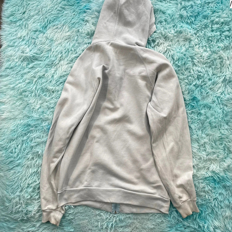 Baby Blue Schott Hoodie Full Zip - Medium