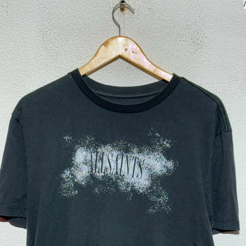 Black AllSaints Graphic T Shirt - Medium