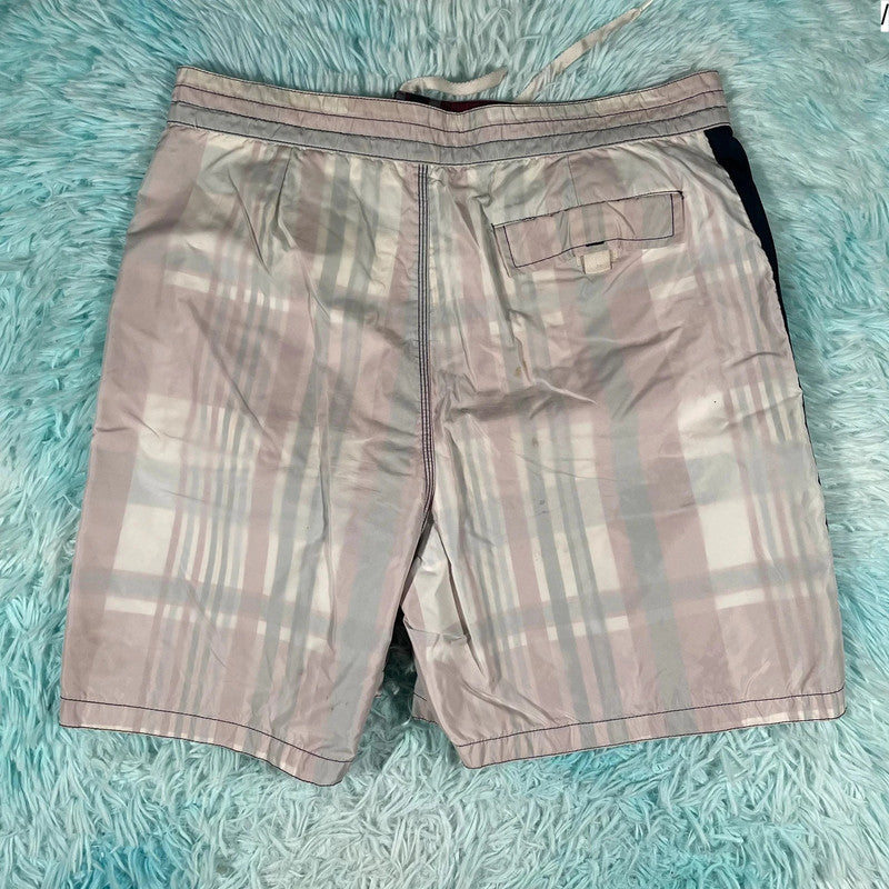 Chequered Tommy Hilfiger Swim Shorts - Medium
