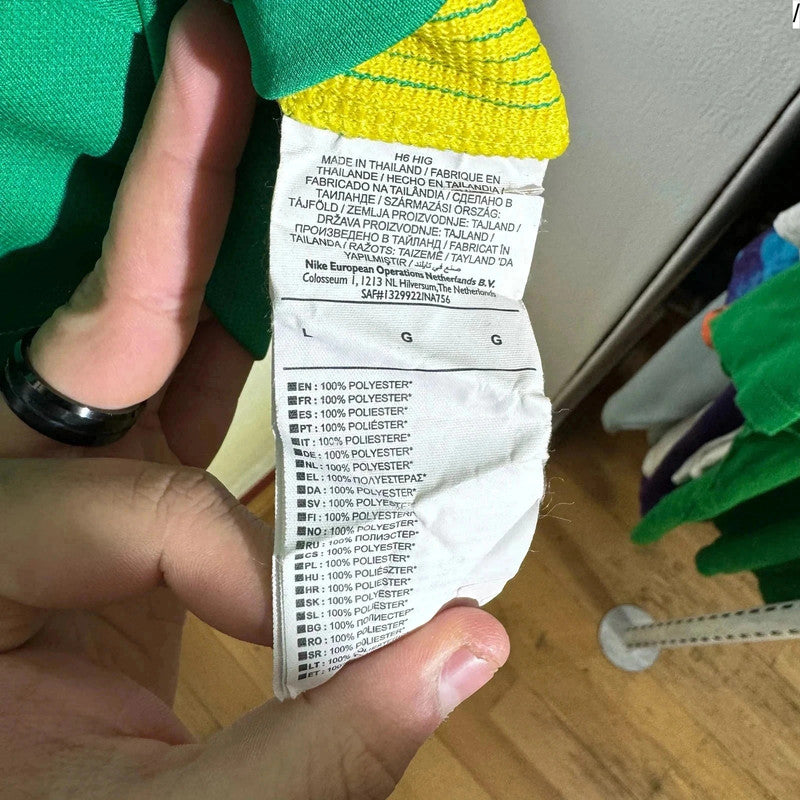 South Africa Football Shirt Nike Green Home Kit - Large