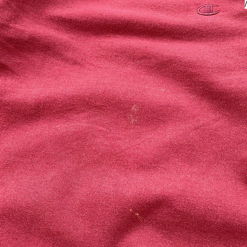 Vintage Maroon Champion Plain Sweatshirt - Small