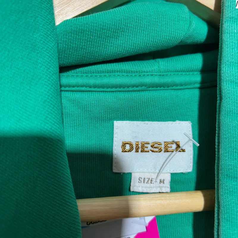 Green Diesel Hoodie Mohawk Graphic - Medium