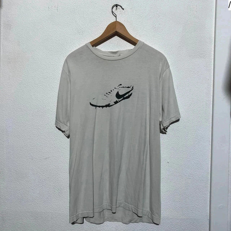 Vintage 90s White Nike Bowerman Tribute T Shirt - XL