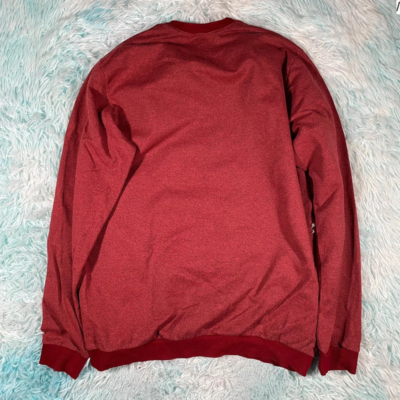 Vintage 00s Red Nike Sweatshirt Thin - XXL