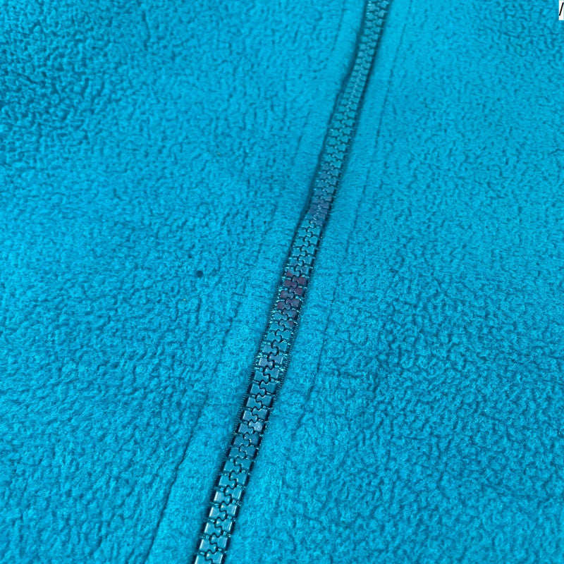 Blue & Navy The North Face Fleece Jumper Full Zip - Large