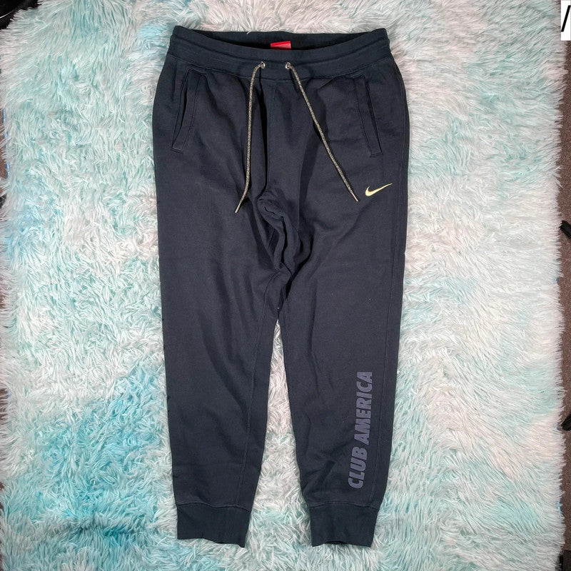 Navy Nike Jogging Bottoms - Large