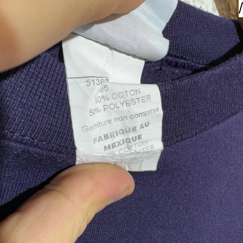 Vintage Purple James Madison College US Champion Sweatshirt - Small