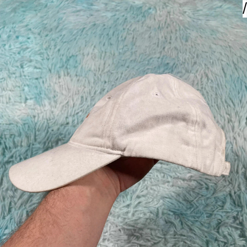 White Calvin Klein Cap Logo