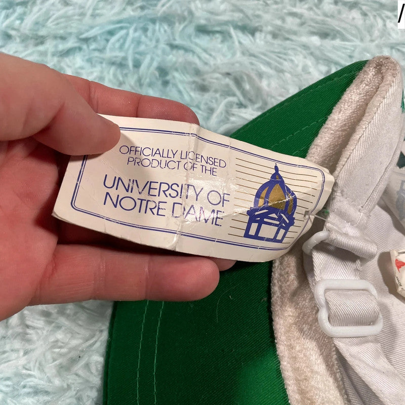 Deadstock Notre Dame Irish Visor Cap NFL
